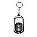 Black - Front - Tottenham Hotspur FC Torch-Bottle Opener Key Ring