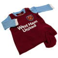 Claret-Blue - Side - West Ham United FC Baby Sleepsuit