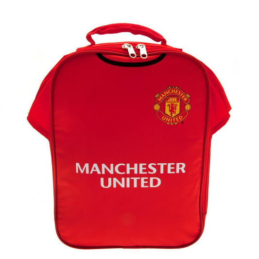 Red - Front - Manchester United FC Kit Lunch Bag