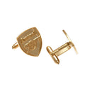 Gold - Front - Arsenal FC Gold Plated Cufflinks