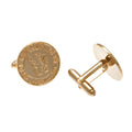 Gold - Front - Chelsea FC Gold Plated Cufflinks