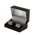 Silver - Back - England FA Stainless Steel Cufflinks