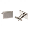 Silver - Front - England FA Stainless Steel Cufflinks