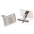 Silver - Front - Liverpool FC Stainless Steel Cufflinks