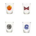 Multicoloured - Back - Dragon Ball Z Shot Glass Set (Pack of 4)