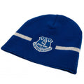 Blue-White - Back - Everton FC Official Adults Unisex Knitted Hat