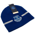 Blue-White - Side - Everton FC Official Adults Unisex Knitted Hat