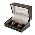 Gold - Back - Tottenham Hotspur FC Gold Plated Cufflinks