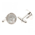 Silver - Front - Tottenham Hotspur FC Sterling Silver Cufflinks