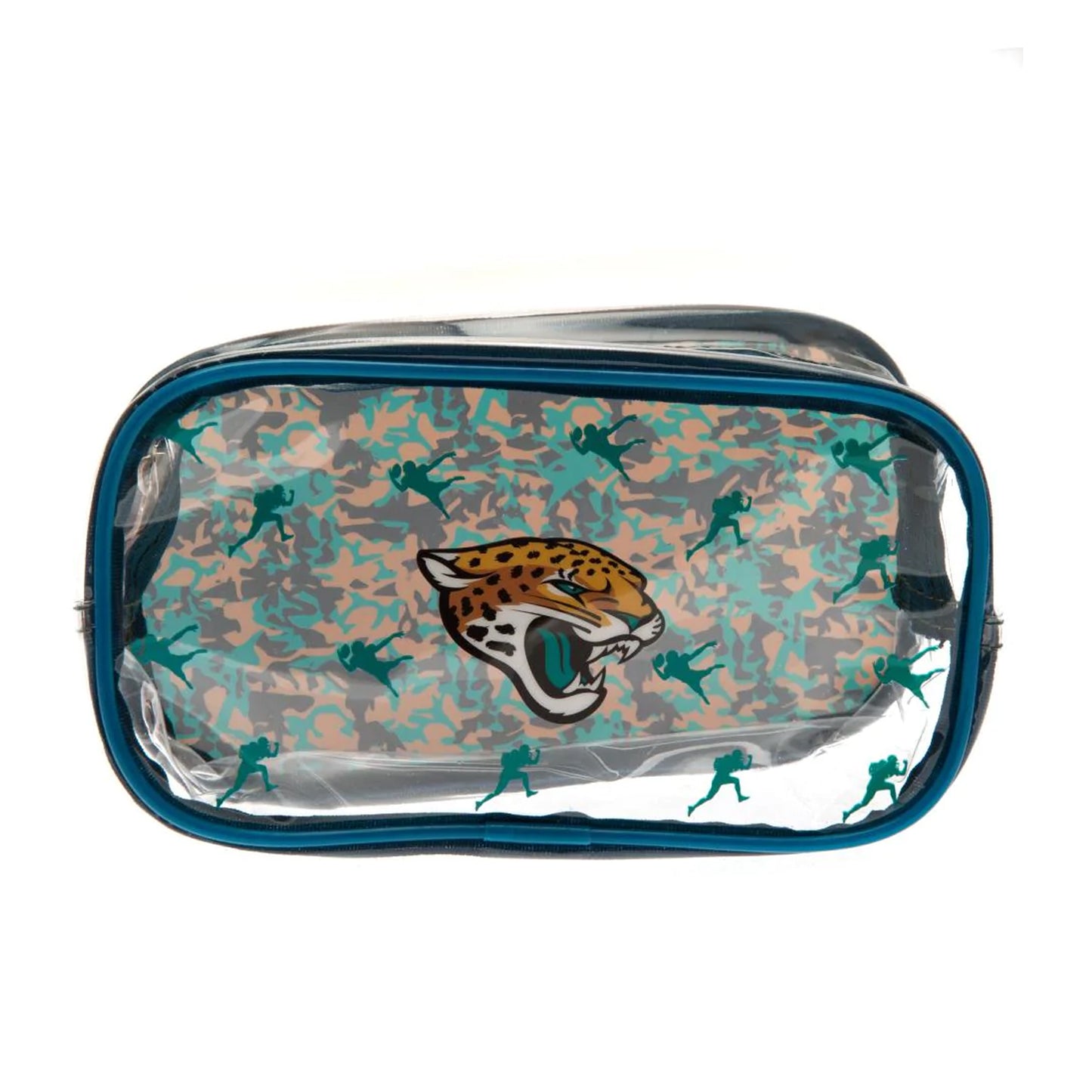 Blue - Back - Jacksonville Jaguars Pencil Case