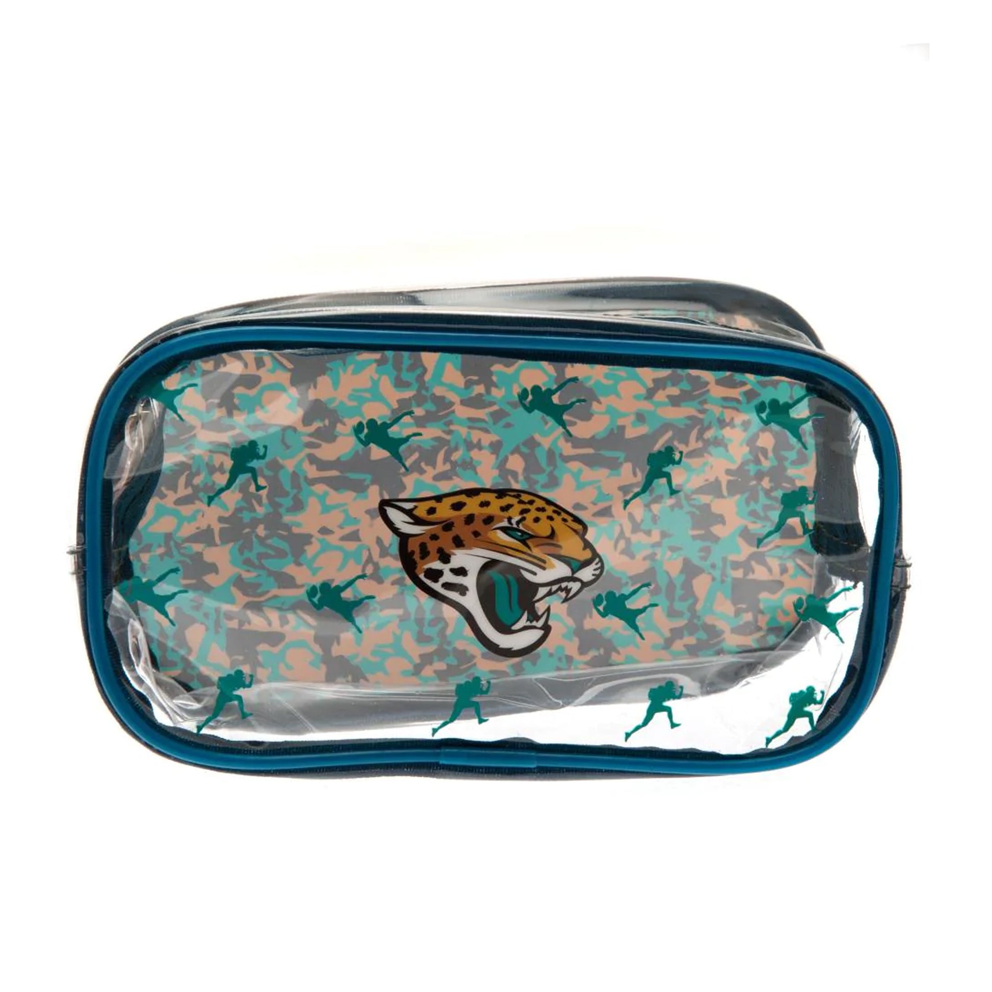 Blue - Back - Jacksonville Jaguars Pencil Case