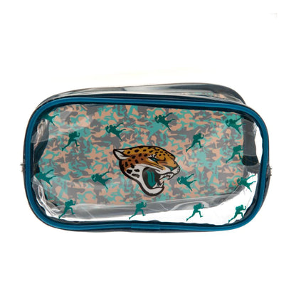 Blue - Back - Jacksonville Jaguars Pencil Case