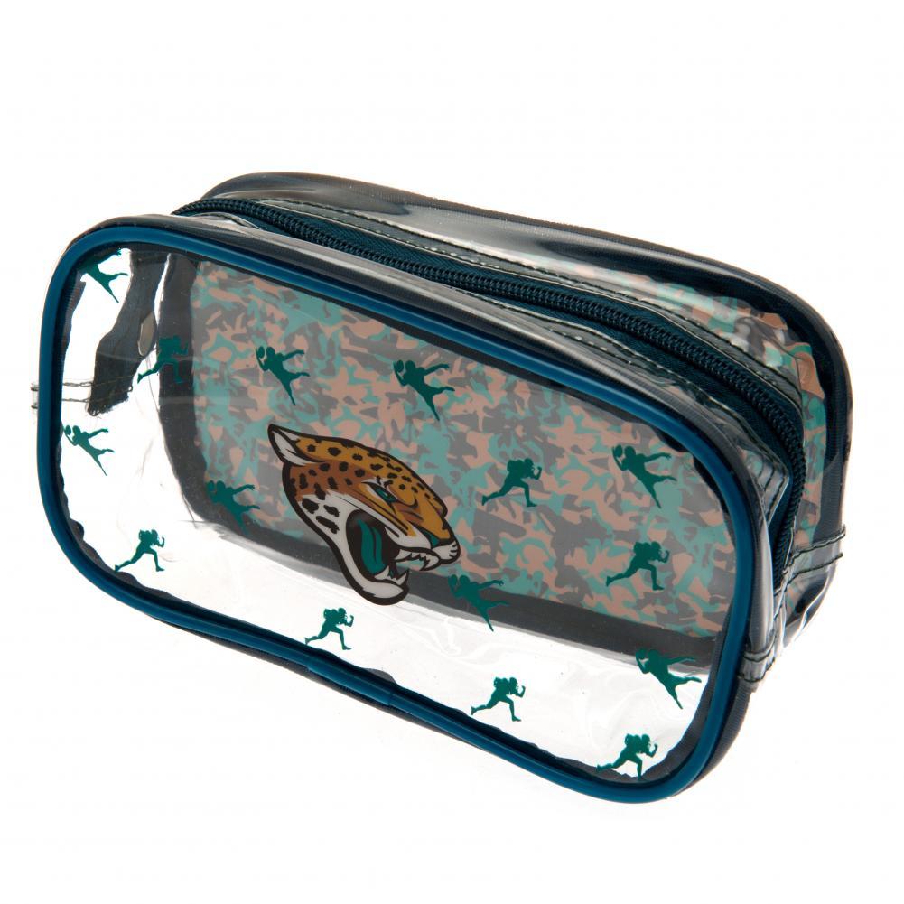 Blue - Front - Jacksonville Jaguars Pencil Case