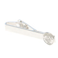 Silver - Front - Manchester City FC Silver Plated Tie Slide