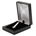Silver - Back - Rangers FC Silver Plated Tie Slide