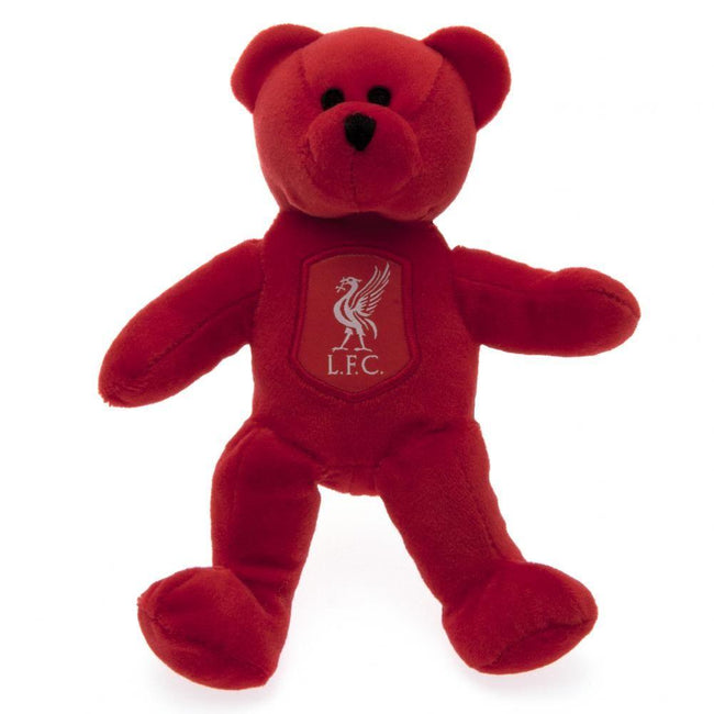 Red - Front - Liverpool FC Mini Bear Plush Toy