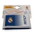 White-Blue - Lifestyle - Real Madrid CF Touch Fastening Fade Design Nylon Wallet