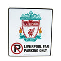 White - Back - Liverpool FC No Parking Sign