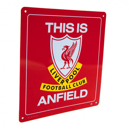Red - Front - Liverpool FC This Is Anfield Sign