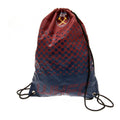 Red-Navy - Front - West Ham United FC Fade Design Drawstring Gym Bag