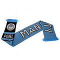 Light Blue-White - Side - Manchester City FC Scarf