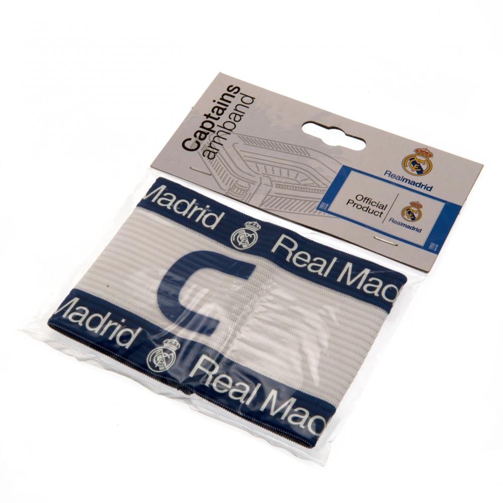 White-Blue - Side - Real Madrid CF Captains Arm Band