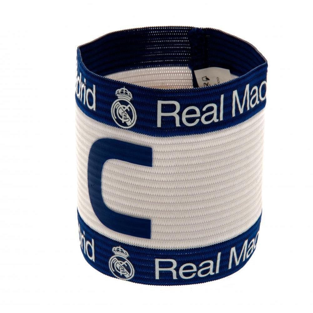 White-Blue - Front - Real Madrid CF Captains Arm Band