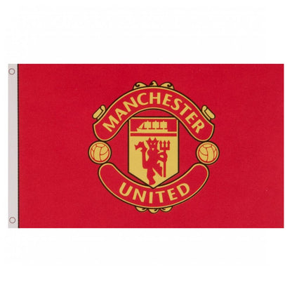 Red - Back - Manchester United FC Flag