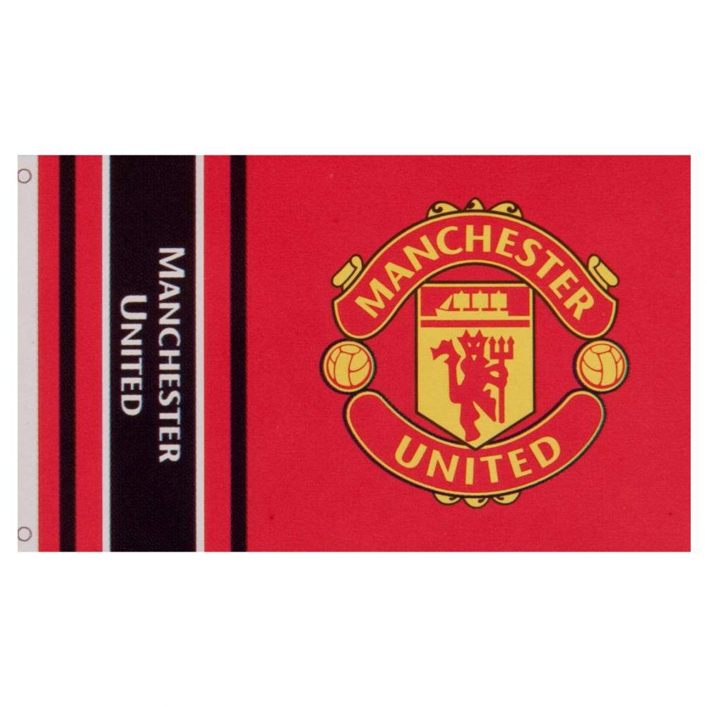 Red - Back - Manchester United FC WM Flag