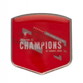 Red - Front - Liverpool FC Champions Of Europe Badge