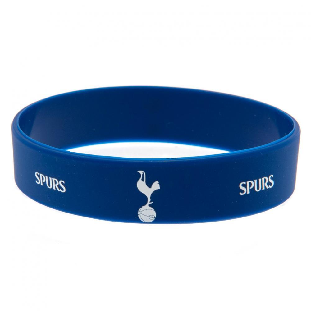 Blue - Front - Tottenham Hotspur FC Silicone Wristband