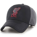 Black-Red - Front - Liverpool FC Adults Unisex Cap CC