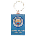 Blue - Front - Manchester City FC Deluxe Keyring