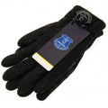 Grey - Lifestyle - Everton FC Unisex Kids Luxury Touchscreen Gloves
