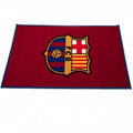 Burgundy - Front - FC Barcelona Rug