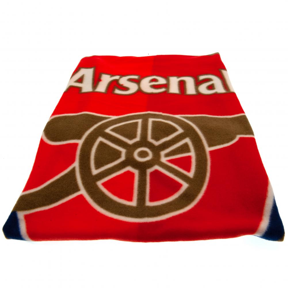Red - Back - Arsenal FC Fleece Blanket