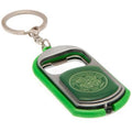 Green-Silver - Back - Celtic FC Torch and Bottle Opener Keyring