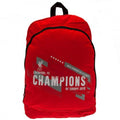 Red - Front - Liverpool FC Champions Of Europe Backpack