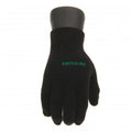 Black-Green - Back - Celtic FC Childrens-Kids Knitted Gloves