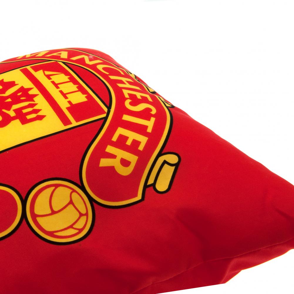 Red - Back - Manchester United FC Cushion