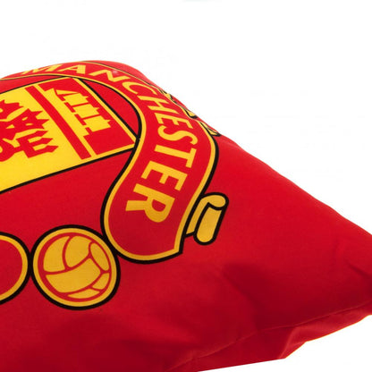 Red - Back - Manchester United FC Cushion