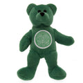 Green - Front - Celtic FC Crest Mini Plush Bear
