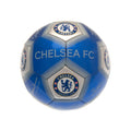 Blue-Silver - Front - Chelsea FC Printed Signature Skill Ball