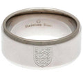Silver - Front - England FA Band Ring