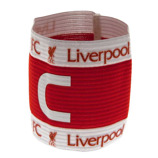 Red-White - Front - Liverpool FC Official Captains Arm Band