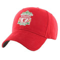 Red - Front - Liverpool FC Adults Unisex Baseball Cap