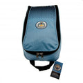 Blue - Side - Manchester City FC Face Design Boot Bag