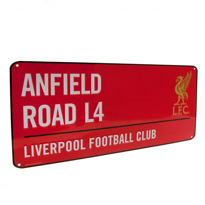 Red-White - Back - Liverpool FC Street Sign