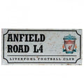 White-Black - Front - Liverpool FC Street Sign