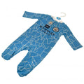 Blue - Side - Manchester City FC Baby Sleepsuit